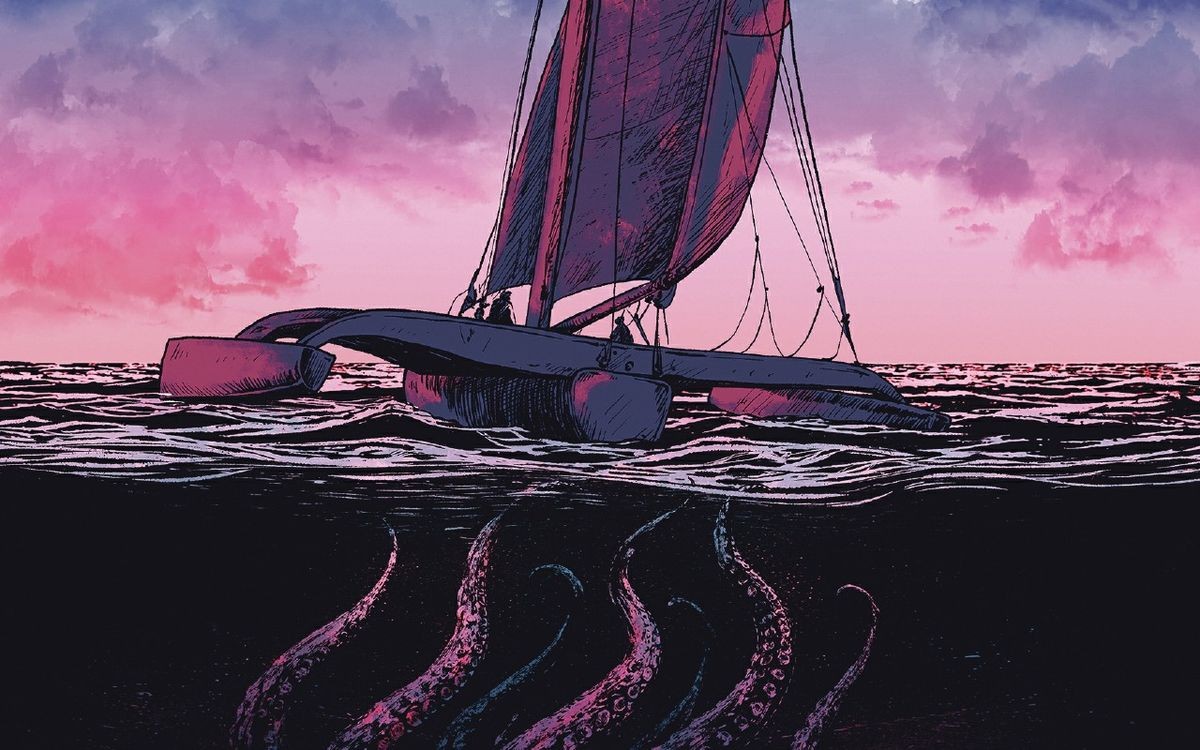 Quand un calmar géant attaque un trimaran du Trophée Jules-Verne : le récit de Kersauson