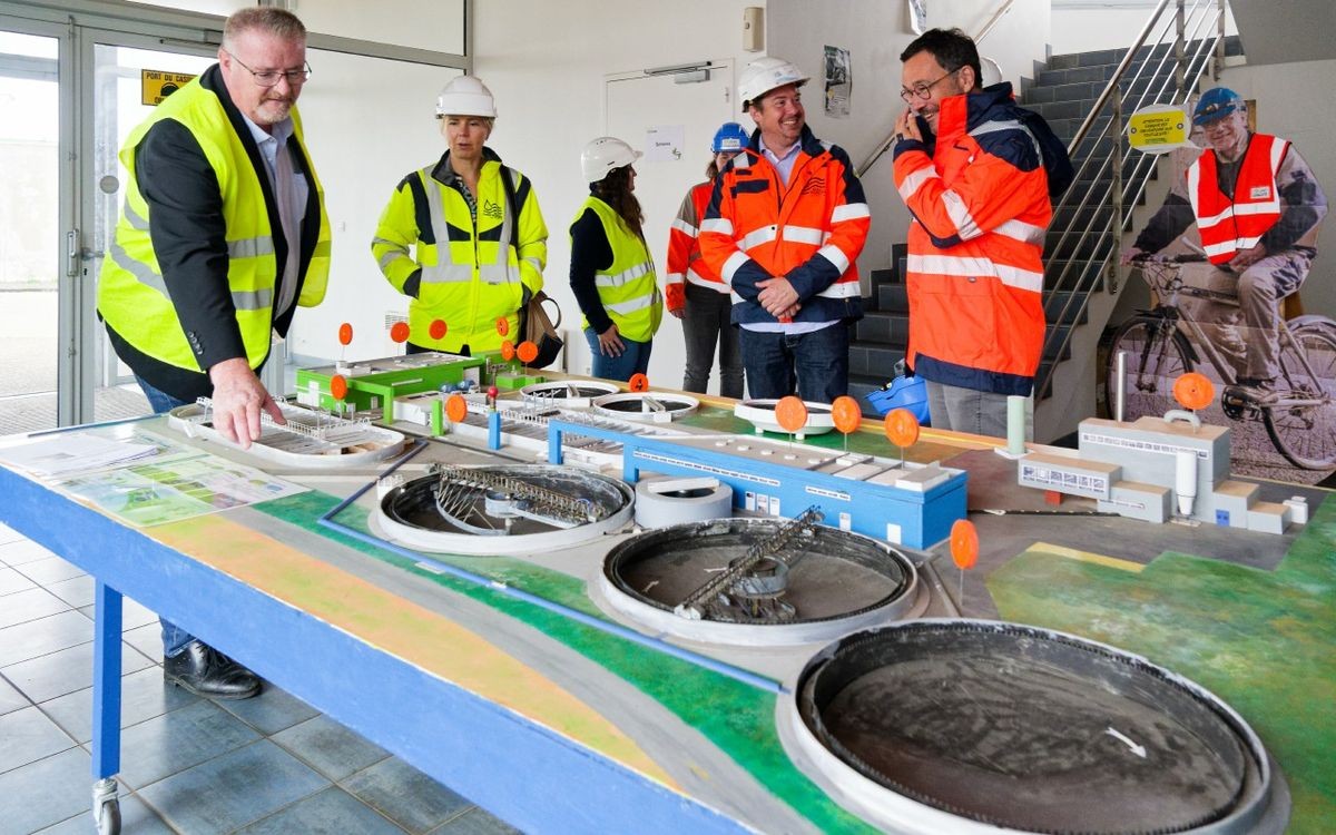 Brest : la station d'épuration du port se refait une santé